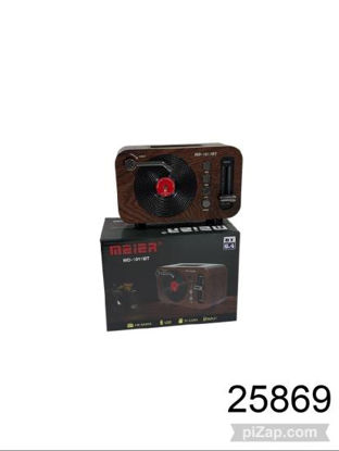 Imagen de PARLANTE/RADIO PORTATIL CON PILA RECARGABLE 2.26